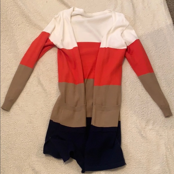 Super soft striped cardigan - Picture 2 of 3